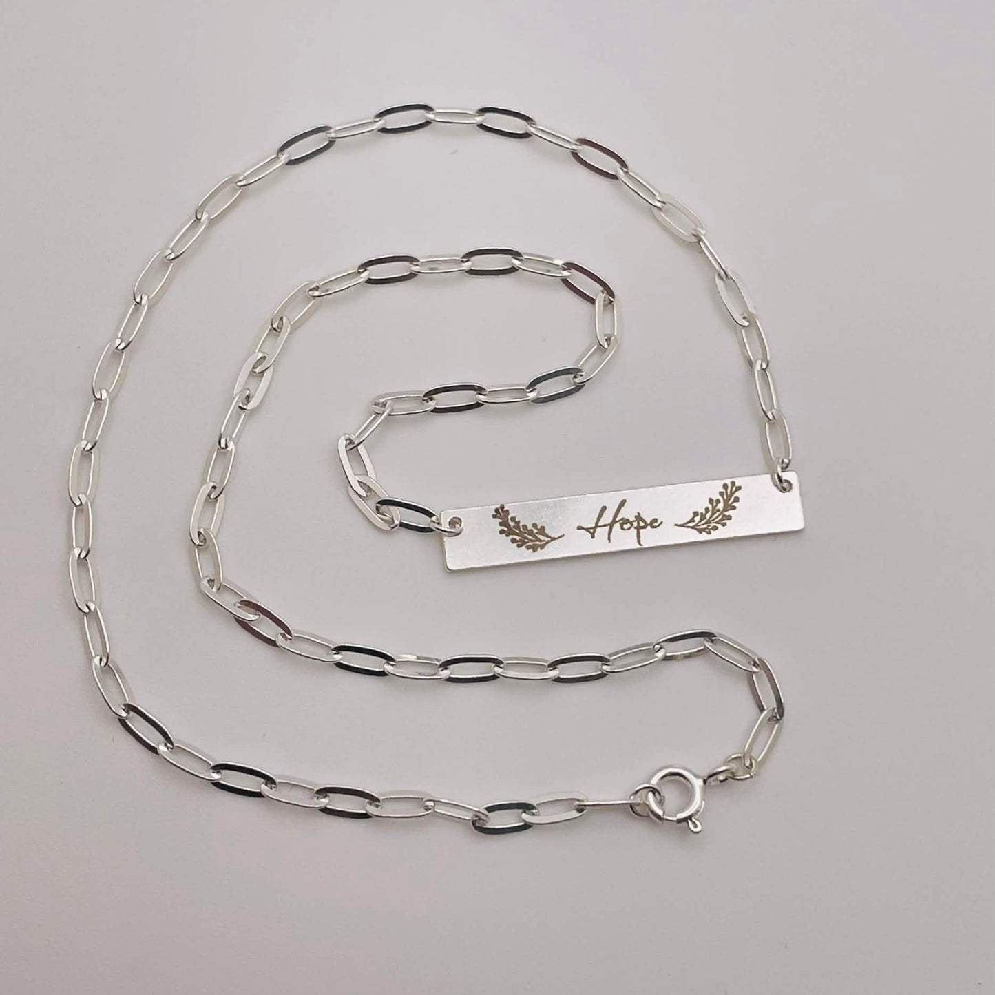 Bonded Sisters × Just Live Sterling Silver  Necklace