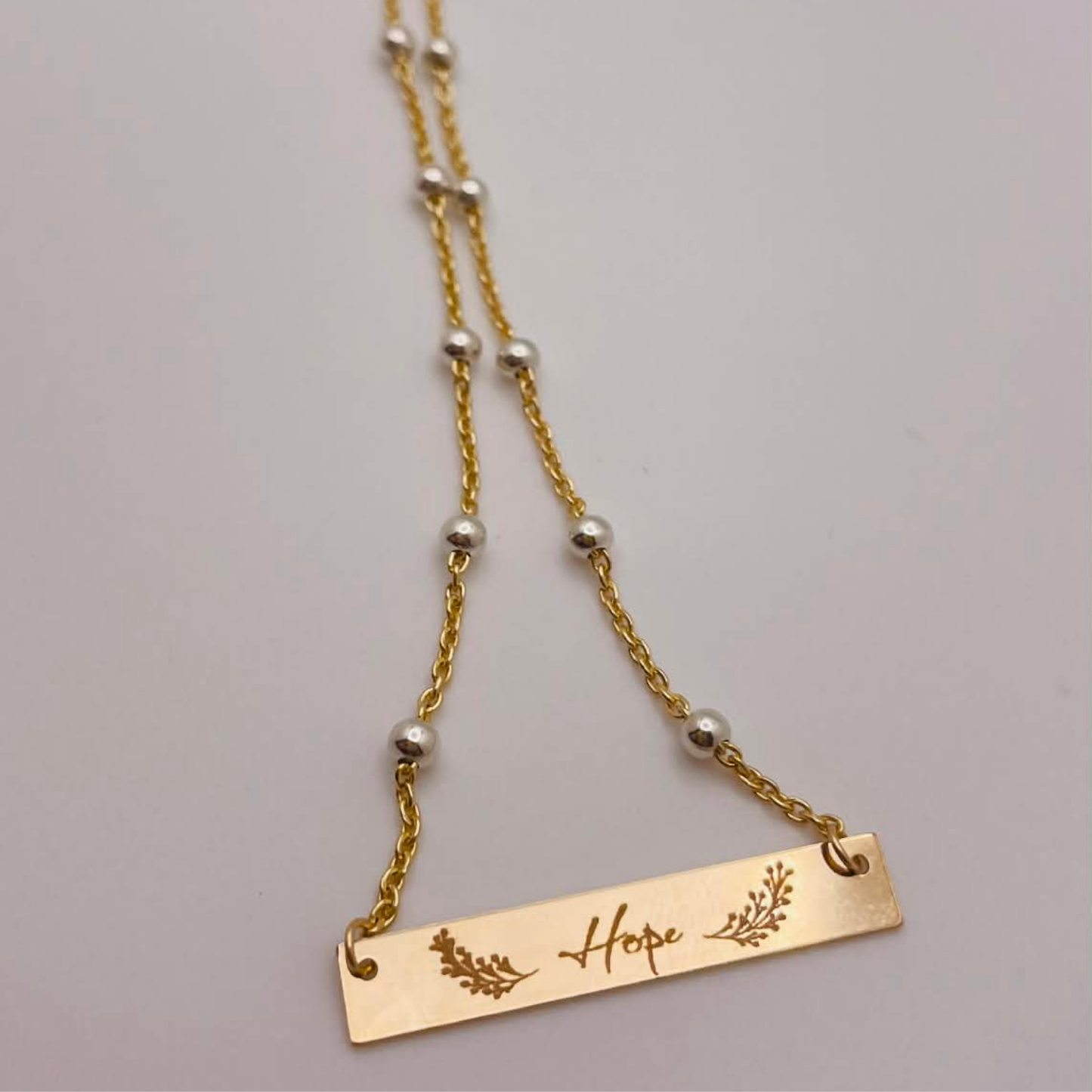 Bonded Sisters × Just Live Gold-Filled Necklace